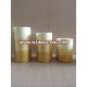 Wax Flameless LED Candles 4" 5 " 6" 3-Pack, Color Changing