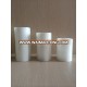 Wax Flameless LED Candles 4" 5 " 6" 3-Pack- White